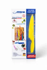 Pieces Colorful Knife Set 14 - Image 2