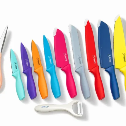 Pieces Colorful Knife Set 14