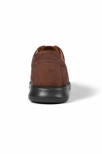 Men's Brown Genuine Leather Casual Shoes Comfortable Modern Elegant Design - Image 2