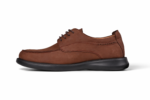 Men's Brown Genuine Leather Casual Shoes Comfortable Modern Elegant Design - Image 3