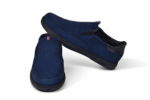 Men's Navy Suede Casual Shoes Comfortable Modern Design for Everyday Wear