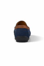 Men's Navy Suede Casual Shoes Elegant Comfortable Design with Modern Casual Look - Image 3