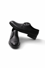 Black Classic Leather Mens Shoes