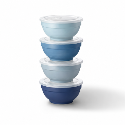 Fridge Storage Bowls Set 4-Pieces