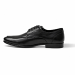 Black Classic Mens Leather Shoes - Image 2