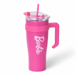 Barbie Stainless Steel Mug With Straw & Handle