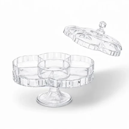 Crystal Acrylic Snack Tray
