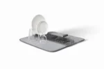Dish Drying Mat with Rack