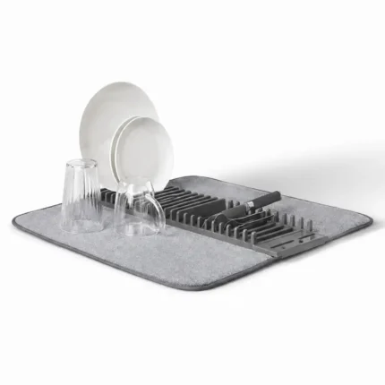 Dish Drying Mat with Rack