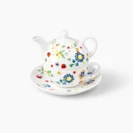 Floral Porcelain Coffee Set - Image 2