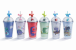 Kids Dinosaur Cup with Straw