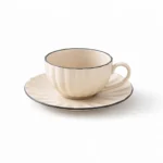 Porcelain Cup Set with Saucer