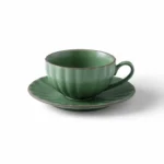 Porcelain Cup Set with Saucer - Image 3
