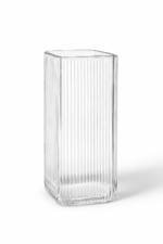 Ribbed Glass Cups Set