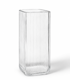 Ribbed Glass Cups Set