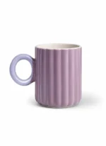 Ribbed Porcelain Mug - Image 3