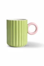 Ribbed Porcelain Mug - Image 2