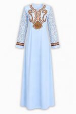 100% Cotton Embroidered Jalabiya