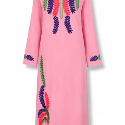 100% Cotton Vibrant Heritage Embroidered Jalabiya