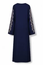 100% Cotton Leaf Embroidered Jalabiya