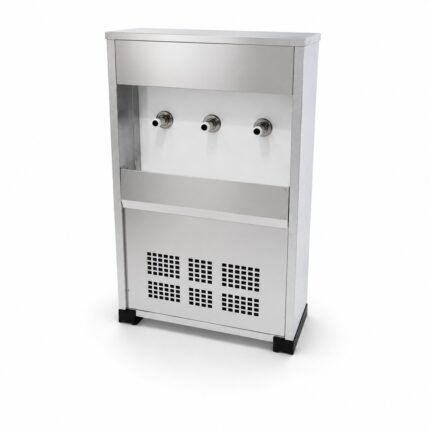 3 Tap Stainless Steel Water Cooler Dispenser - Commercial Cold Water Machine