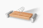 Wooden Bamboo Clip Hanger