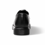 Mens Black Genuine Leather Formal Shoes Classic Elegant Design with Comfortable Sole for Work Events - Image 3