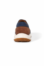 Men's Navy Suede Casual Shoes Modern Comfortable Design with Stylish Youth Look - Image 2