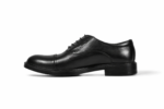 Men's Black Genuine Leather Formal Shoes Classic Elegant Comfortable Design for Work Events - Image 3