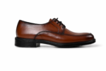 Men's Brown Genuine Leather Formal Shoes Classic Elegant Design for Work Events - Image 2