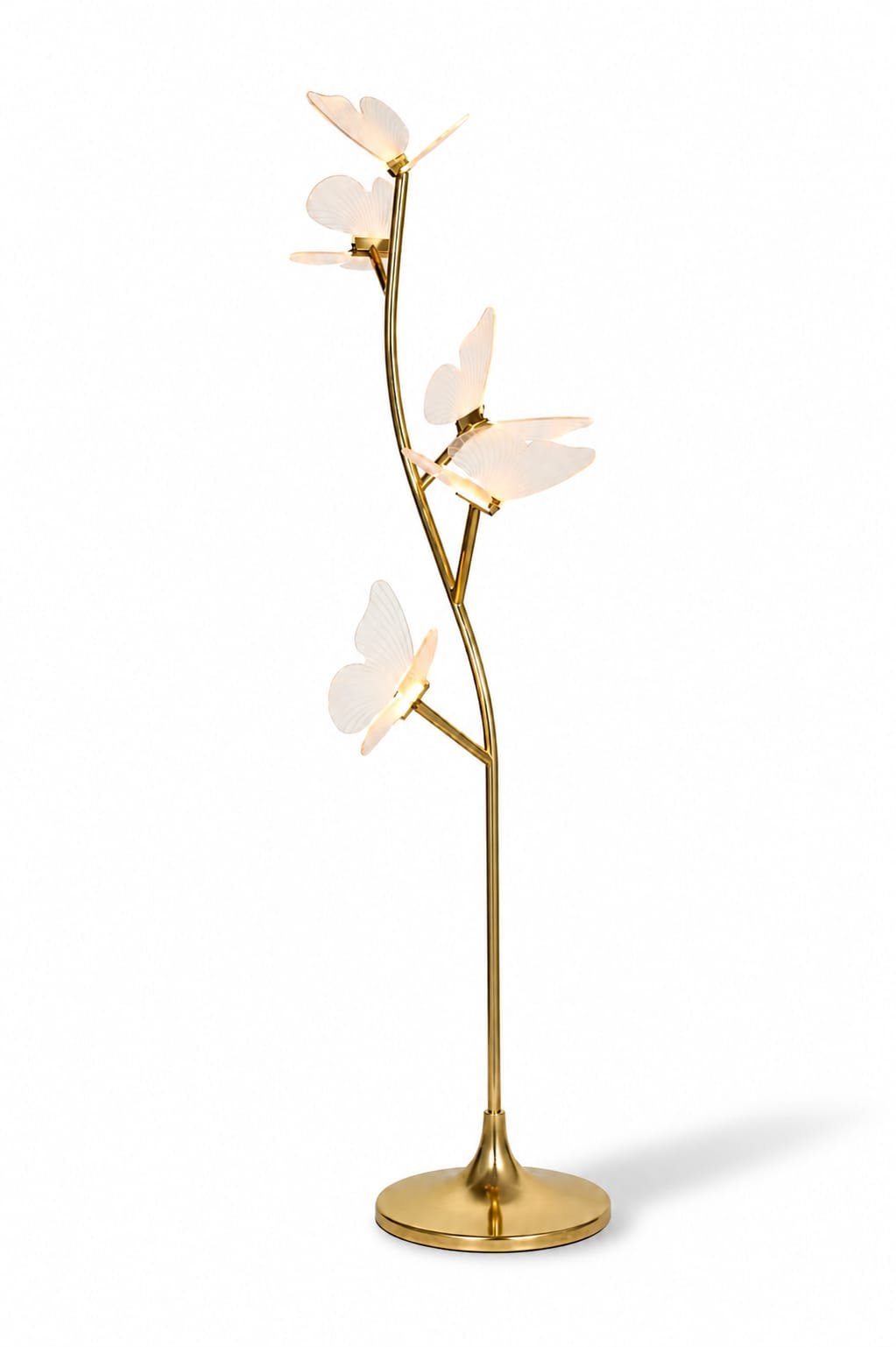 أباجورة مودرن بتصميم فراشات إضاءة أنيقة وعصرية 1750 le Modern Butterfly Table Lamp Elegant Modern Lighting 1750 le Modern Butterfly Table Lamp Elegant Modern Lighting - Image 1