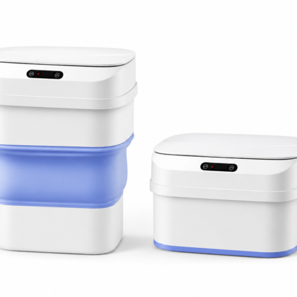 Smart Sensor Foldable Trash Bin – 8 Liters