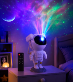 Astronaut Galaxy Projector Night Light with Stars & Nebula Effects