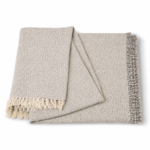 100% Natural Wool Blanket – Handwoven