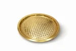 Golden Metal Serving Tray - Image 2