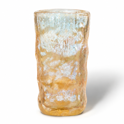 Frosted Textured Glass Cups Set – Modern Drinking Glasses