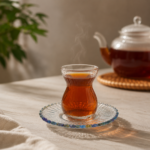 6-Piece Smoke Glass Tea Cup Set