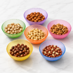 6-Piece Colored Crystal Bowl Set