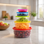 5-Piece Fridge Storage Container Set