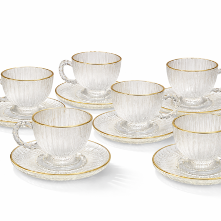 Crystal Glass Cups Set