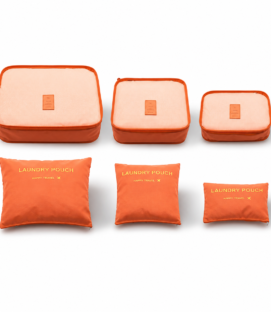 6-Piece Travel Bag Organizer Set