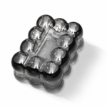 Acrylic Bubbles Tissue Box - Image 2