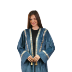 Women’s Embroidered Turquoise Kaftan