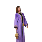 Women’s Embroidered Purple Kaftan