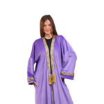 Women’s Embroidered Purple Kaftan