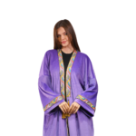 Women’s Embroidered Purple Kaftan