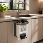Foldable Multi-Purpose Trash Bin for Kitchen & Cabinet Door
