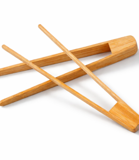 Wooden Toast Tongs