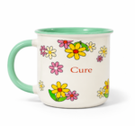 Porcelain Floral Mug with Colorful Flower Design - Image 5