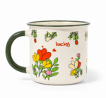 Porcelain Floral Mug with Colorful Flower Design - Image 7